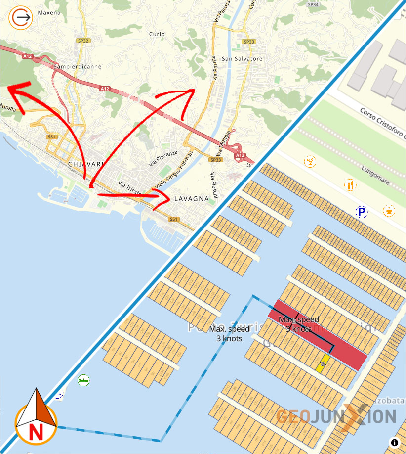 DockingMap: Marina as a Regional HUB